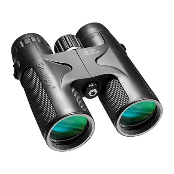 BARSKA BLACKHAWK 10X42WP BAK4, GREEN LENS