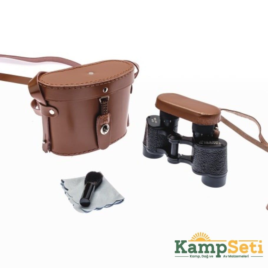 BAİGİSH 6X24 ORJİNAL DERİ ÇANTALI SUBAY DÜRBÜNÜ – SU GEÇİRMEZ – ARTIKIL ÖZELLİKLİ- RUS MALI – 1000M/86M