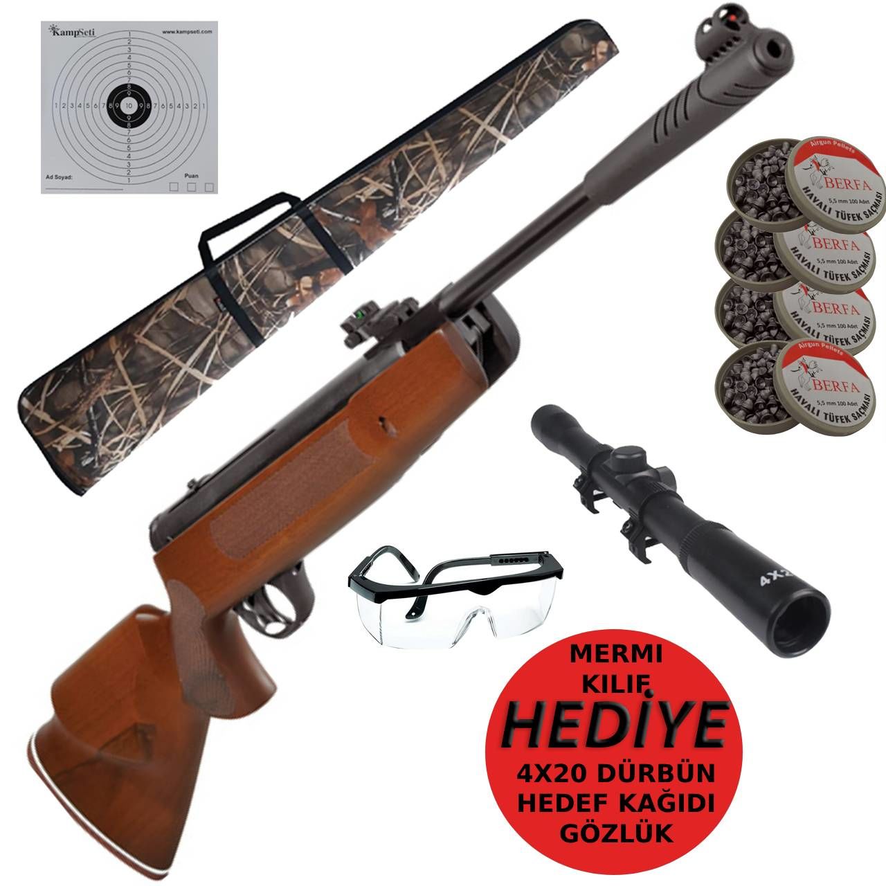 Hatsan Striker 1000X VORTEX Havalı Tüfek 5.5mm