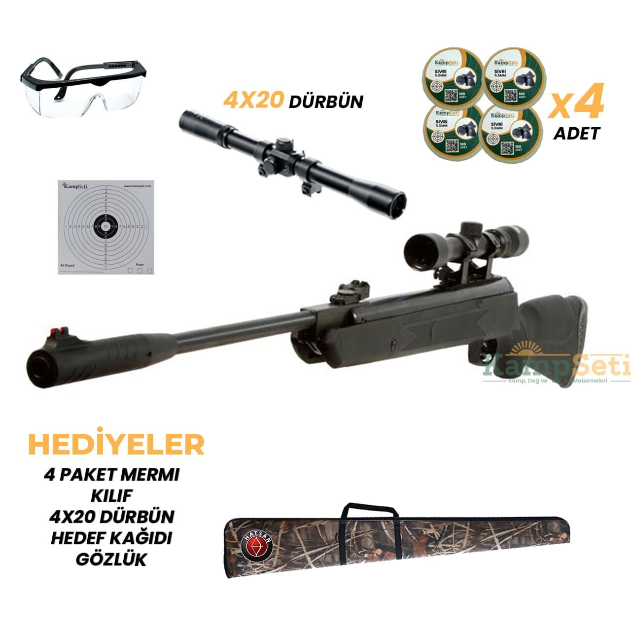 Hatsan Mod 125 VORTEX Havalı Tüfek 5.5mm