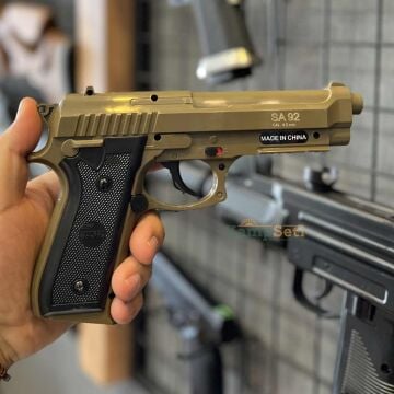 CYBERGUN Swiss Arms PT92 2,11 JM 4,5mm Havalı Tabanca Tan