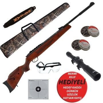 Hatsan Mod 135 VORTEX QE Ağaç Havalı Tüfek 5.5mm