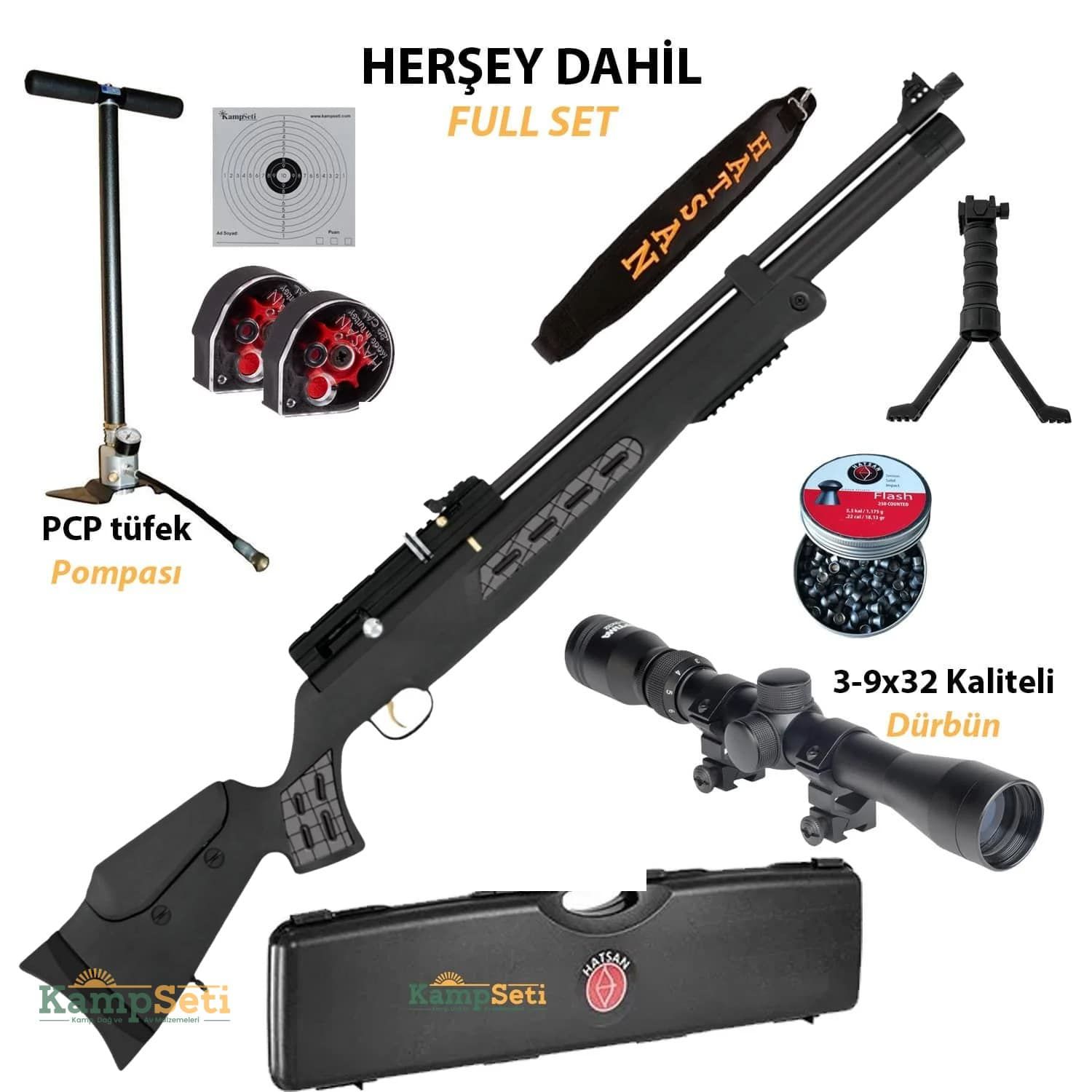 Full Set Hatsan BT65 SB PCP Havalı Tüfek