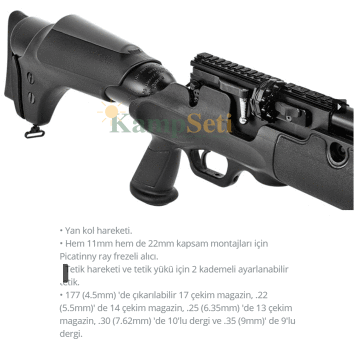 Hatsan Hercules 666 QE PCP Havalı Tüfek 6.35 mm