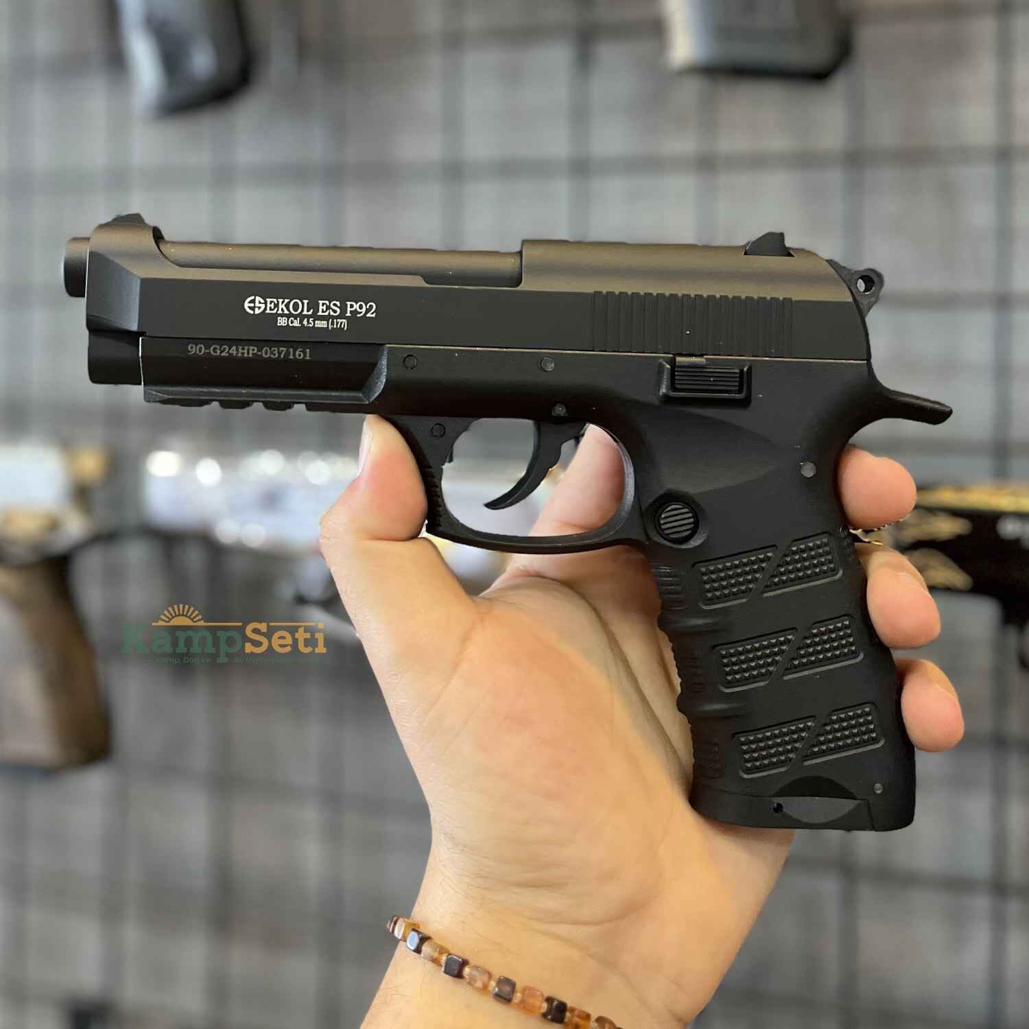 Ekol S P92 Havalı Tabanca 4.5 mm Siyah