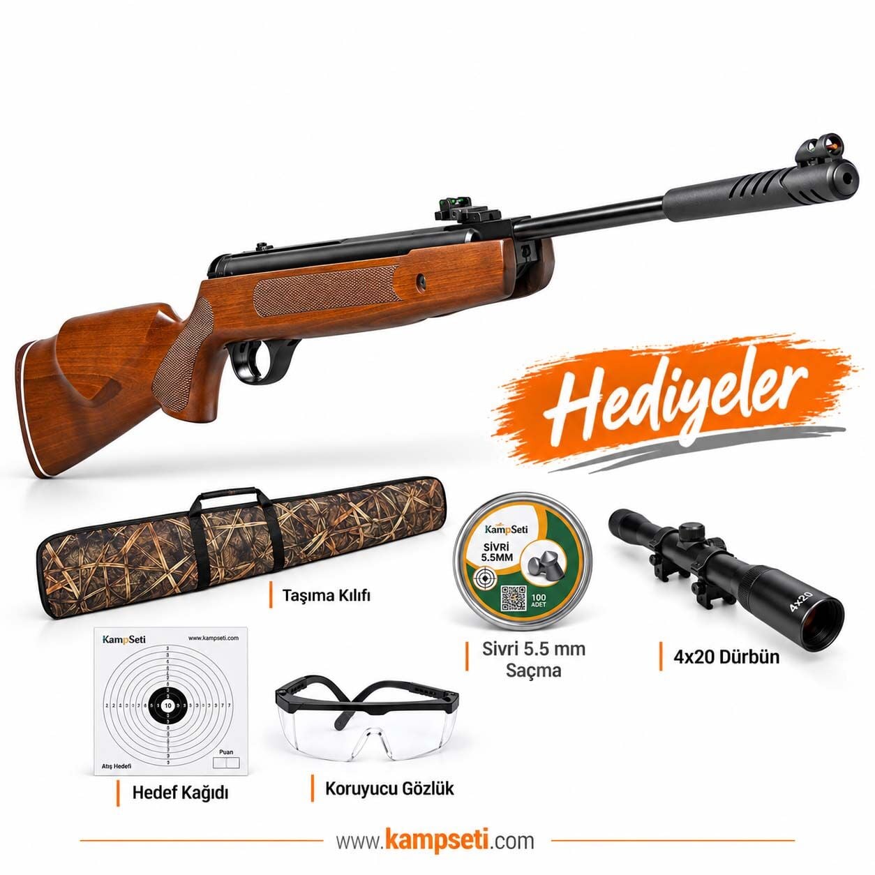 Hatsan Striker 1000X Havalı Tüfek 5.5mm
