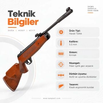 Hatsan Striker 1000X Havalı Tüfek 5.5mm