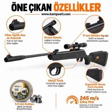 Hatsan Striker 1000S Havalı Tüfek 5.5mm