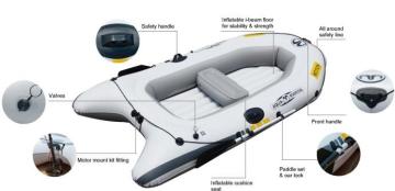 Aqua Marina Motion Sports Boat With Electric Motor T-18