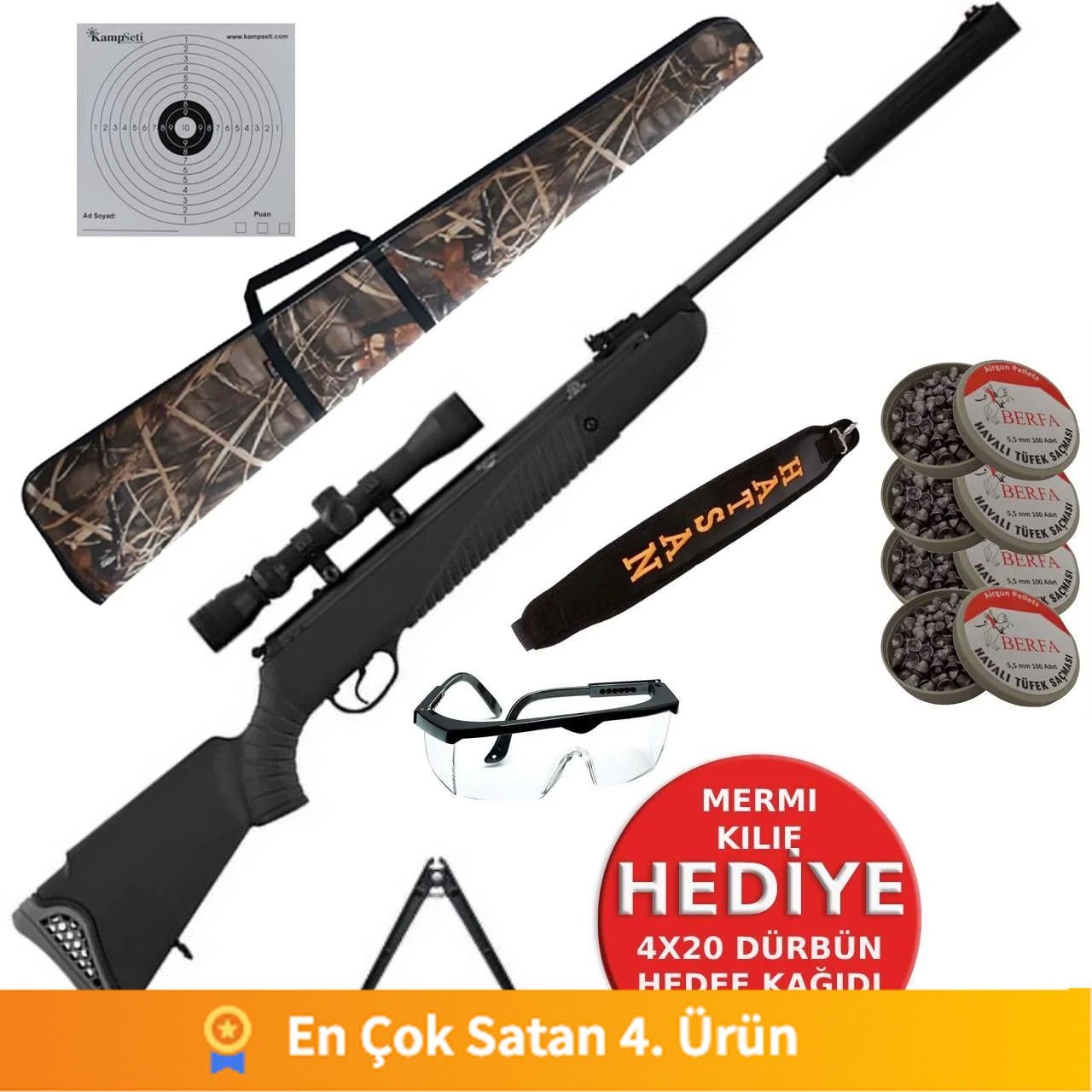 Hatsan Mod 85 Sniper Havalı Tüfek 5.5mm
