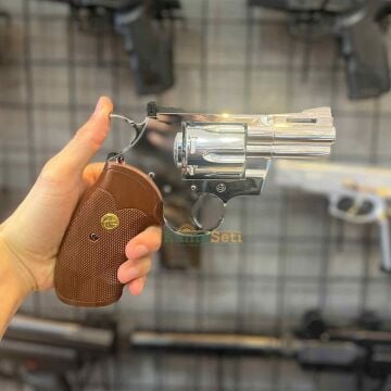 Kwc Phyton 2.5 inç Nikel Havalı Tabanca