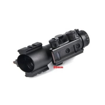 Spike 4X32 Tüfek Dürbünü Kırmızı Işıklı