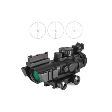 Spike 4X32 Tüfek Dürbünü Kırmızı Işıklı