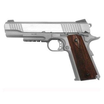 KWC Colt 1911-77 6mm Blowback Airsoft Tabanca Ahşap Kabze