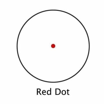 BARSKA 50mm 5 MOA  Red Dot Nişangah