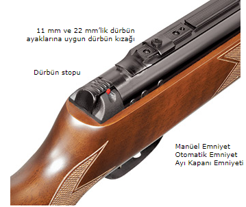 Hatsan Mod 99 Havalı Tüfek 5.5mm Ağaç