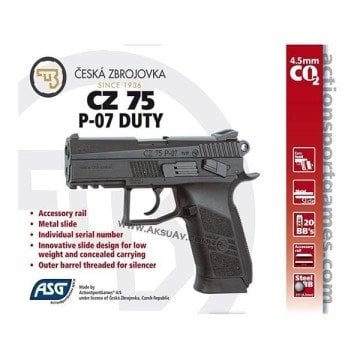 Asg Cz 75 P-07 Duty Havalı Tabanca