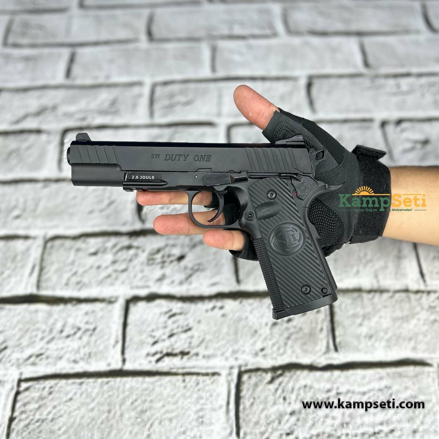 Asg Sti Duty One Blowback Havalı Tabanca Siyah