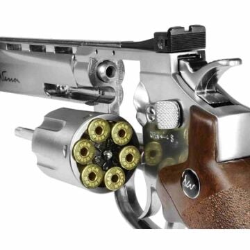 ASG Dan Wesson 8 inç Silver Toplu Havalı Tabanca Silver