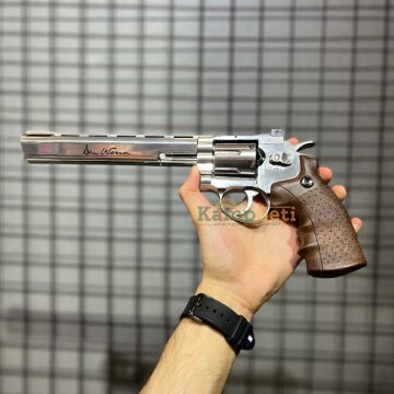 ASG Dan Wesson 8 inç Silver Toplu Havalı Tabanca Silver
