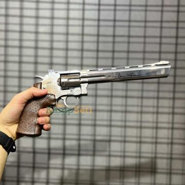 ASG Dan Wesson 8 inç Silver Toplu Havalı Tabanca Silver