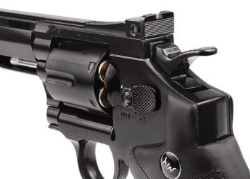 ASG Dan Wesson 8 inç Silver Toplu Havalı Tabanca Siyah