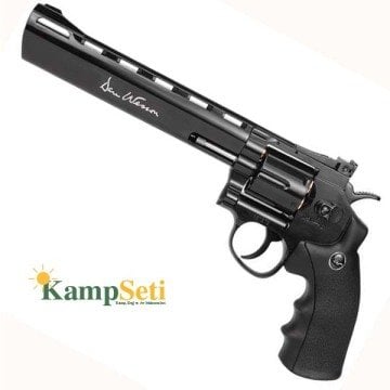 ASG Dan Wesson 8 inç Silver Toplu Havalı Tabanca Siyah