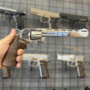 ASG Dan Wesson 8 inç Silver Gri Toplu Havalı Tabanca