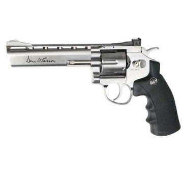 ASG Dan Wesson 6 inç Silver Parlak Krom Toplu Havalı Tabanca