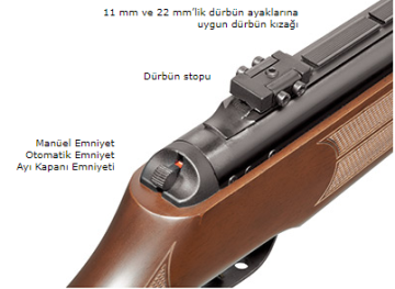 Hatsan Mod 135 SNİPER Havalı Tüfek 5.5 mm