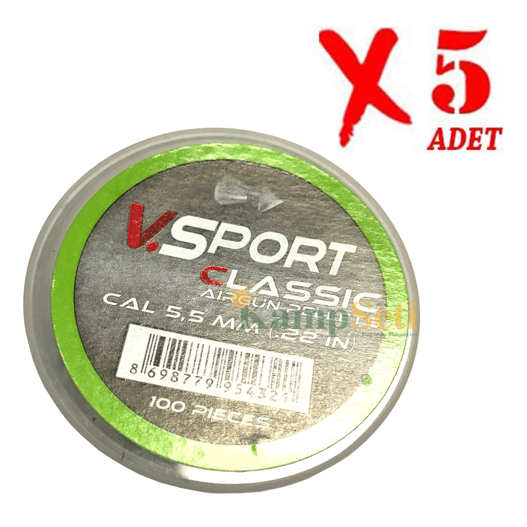 Victory Sport Classic 5 Adet Havalı Tüfek Saçması 5.5 mm