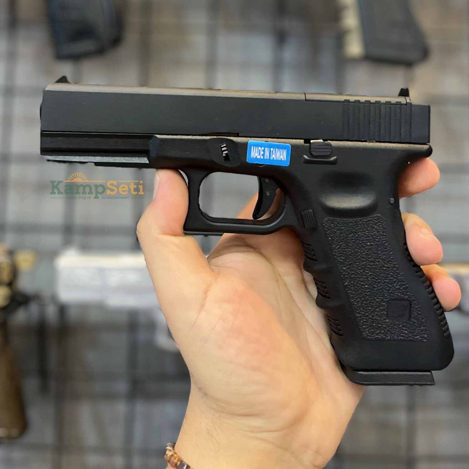 WE Glock 17 Gen3 MOS RMR GreenGas-Blowback Airsoft Tabanca(Reddot Ayaklı)