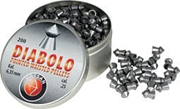 Hatsan Diabolo Pointed Waisted 6,35 mm Havalı Tüfek Saçması