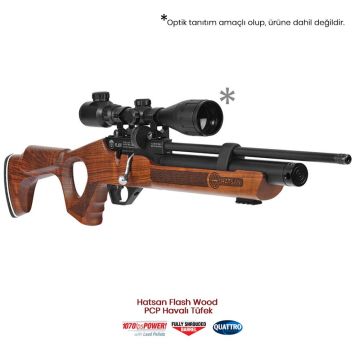 Full Set Hatsan Flash Ağaç Pcp Havalı Tüfek