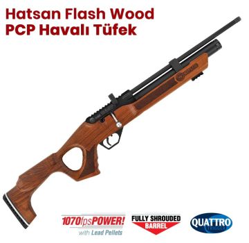 Full Set Hatsan Flash Ağaç Pcp Havalı Tüfek
