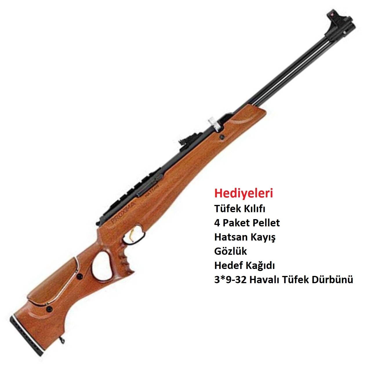Hatsan Proxima Vortex Ağaç Havalı Tüfek 5.5 mm | Havalı Tüfek