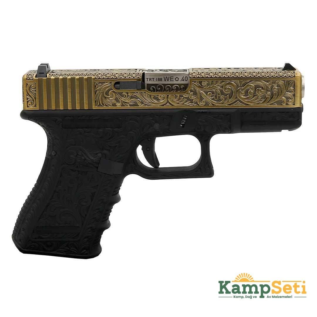 WE Glock 19 İvory GreenGas-Blowback Airsoft Tabanca