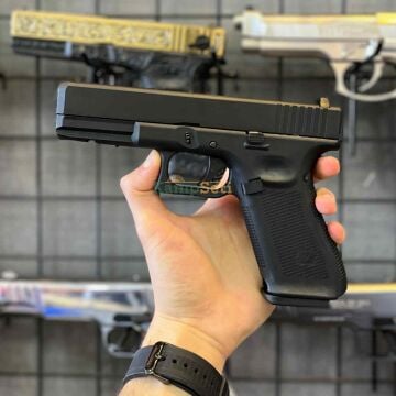 WE Glock 17 Gen5 GreenGas-Blowback Airsoft Tabanca 6mm Siyah