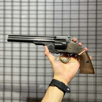 ASG Schofield 6 inc Ağaç Kabze Toplu Havalı Tabanca Pellet