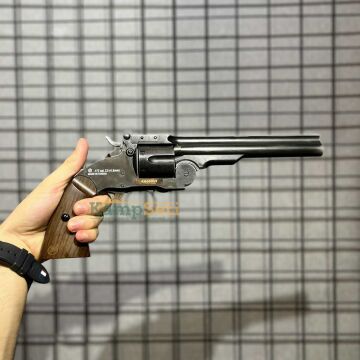 ASG Schofield 6 inc Ağaç Kabze Toplu Havalı Tabanca Pellet