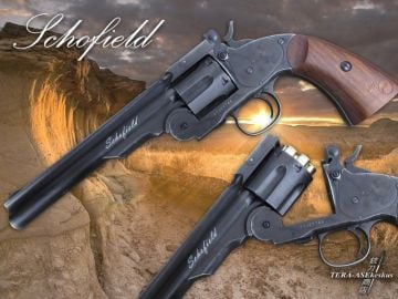 ASG Schofield 6 inc Ağaç Kabze Toplu Havalı Tabanca Pellet