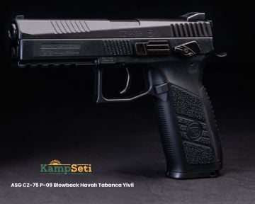 ASG CZ75 P-09 Duty Blowback Havalı Tabanca Yivli