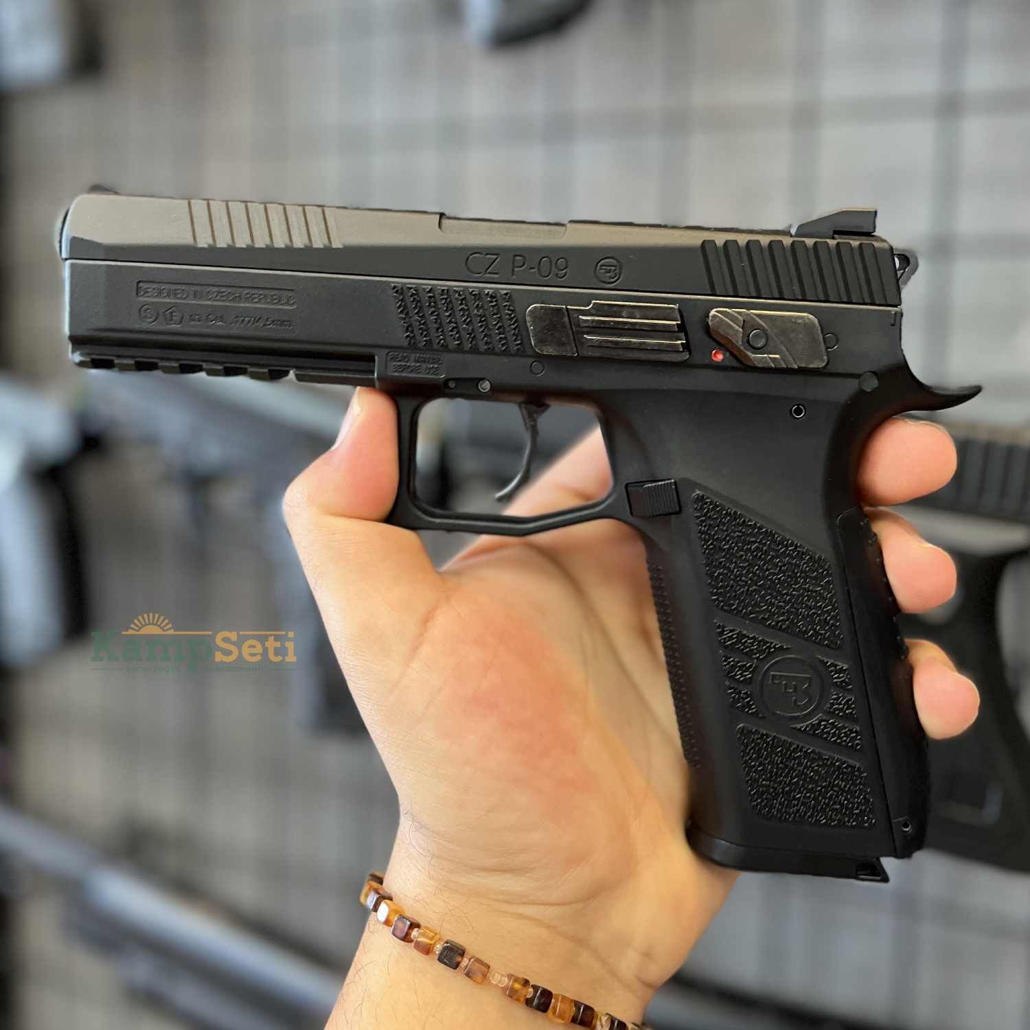 ASG CZ75 P-09 Duty Blowback Havalı Tabanca Yivli