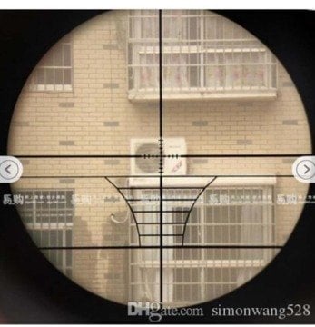 Rifle Scope 3-9x40 EG Işıklı Tüfek Dürbünü