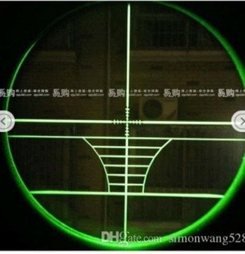 Rifle Scope 3-9x40 EG Işıklı Tüfek Dürbünü