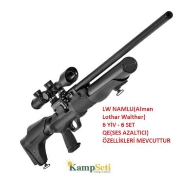 Hatsan Hercules 666 LW QE PCP Havalı Tüfek 6.35mm
