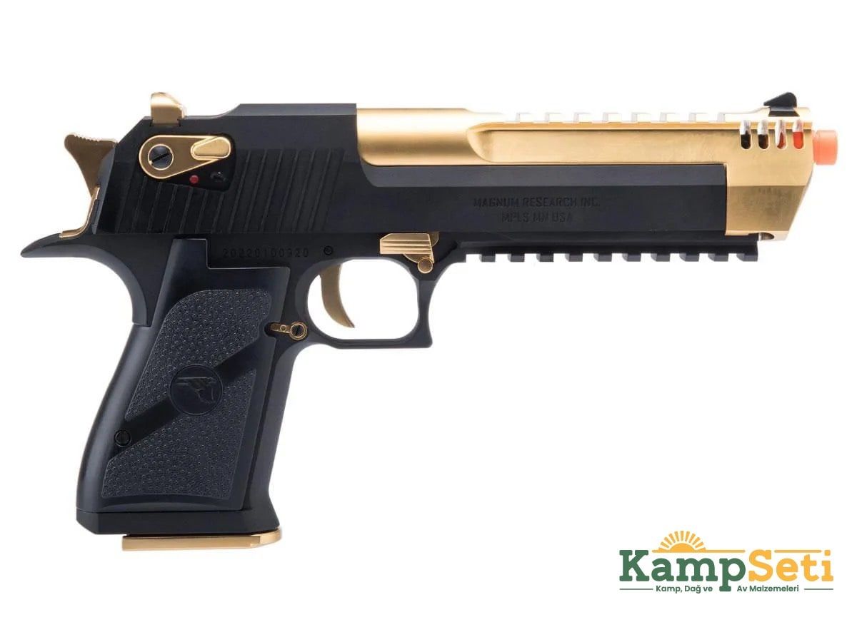 WE AW Desert Eagle L6 Blowback Airsoft Tabanca Gold Siyah