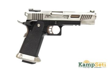 WE Hi-Capa T-rex Force 5.1 SV Full Metal Airsoft Tabanca Gümüş
