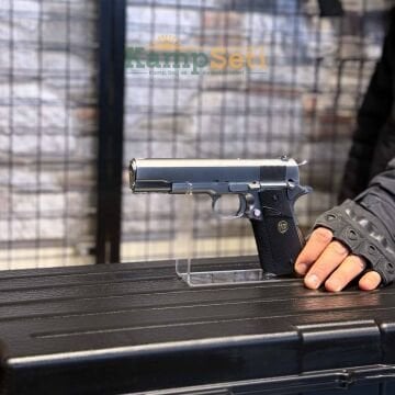 WE COLT 1911 Gümüş Blowback Airsoft Tabanca 6mm