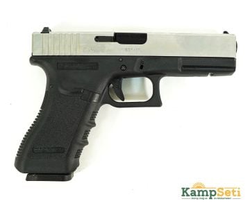 WE Glock 17 Gen3 Gümüş Blowback G17 Airsoft Tabanca